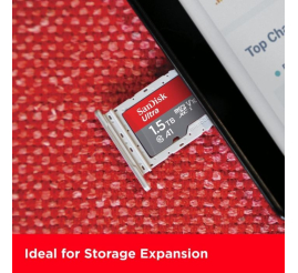 Slika izdelka: SanDisk Ultra microSDXC 1.5TB + SD Adapter UHS-I spominska kartica