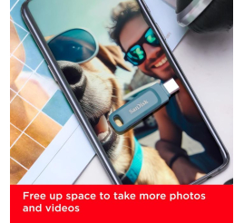 Slika izdelka: SanDisk USB 256GB Ultra Dual Drive Go USB Type-C 400MB/s moder