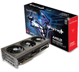 Slika izdelka: SAPPHIRE NITRO+ Gaming Radeon RX 9070 XT 16GB GDDR6 OC ARGB grafična kartica