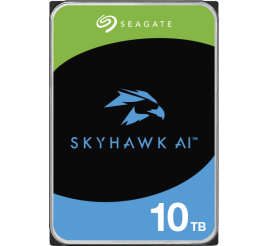 Slika izdelka: Seagate 10TB SkyHawk AI 3,5" SATA 6Gb/s 7200rpm 256MB HDD disk