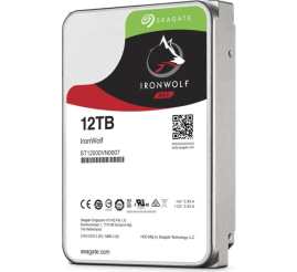 Slika izdelka: Seagate 12TB IronWolf 3,5" SATA 6Gb/s 7200rpm 256MB HDD disk