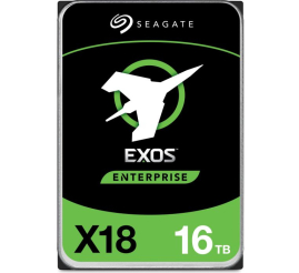 Slika izdelka: Seagate 16TB Exos X18 3,5" SATA 6Gb/s 7200rpm 256MB HDD disk