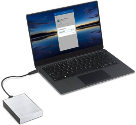 Slika izdelka: Seagate 1TB One Touch Silver 2,5" USB 3.0 zunanji HDD disk