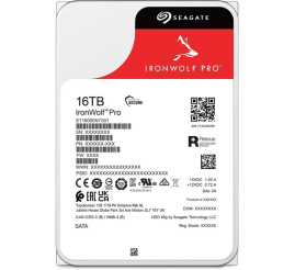 Slika izdelka: SEAGATE IronWolf PRO NAS 16TB 3,5" SATA3 256MB 7200rpm (ST16000NT001) trdi disk