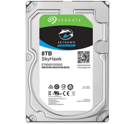 Slika izdelka: SEAGATE SkyHawk 8TB SATA3 256MB 3,5" (ST8000VE001) trdi disk