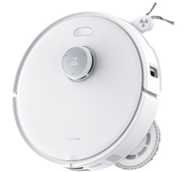 Slika izdelka: Sesalnik Roborock Qrevo Curv Robotski mokro čiščenje s samopraznilno postajo bel
