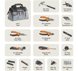 Slika izdelka: Set orodja VonHaus + Torba 92-delni - (15/251)