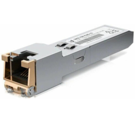 Slika izdelka: SFP modul SFP <=> RJ45 1,2Gbp/s Ubiquiti (UACC-CM-RJ45-1G) 