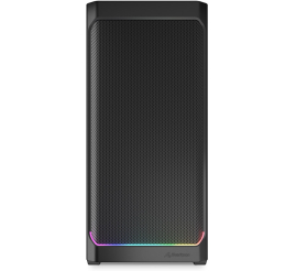 Slika izdelka: SHARKOON AK4 RGB Strip midiATX gaming črno ohišje