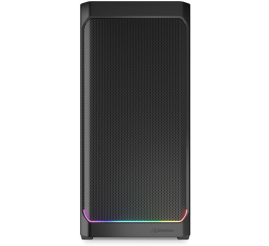 Slika izdelka: SHARKOON AK4W RGB Strip midiATX okno gaming črno ohišje