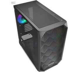 Slika izdelka: SHARKOON MK3 RGB microATX okno črno ohišje