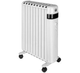 Slika izdelka: SHE brezoljni Radiator z zaščito pred pregrevanjem 9 reber 2000 W