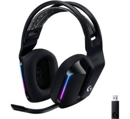 Slika izdelka: Slušalke gaming Logitech brezžične G733 Lightspeed 2,4Hz - črne (981-000864)