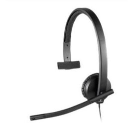 Slika izdelka: Slušalke Logitech USB H570e mono z mikrofonom (981-000571)