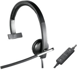 Slika izdelka: Slušalke Logitech USB H650e Headset mono z mikrofonom  (981-000514)