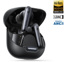 Slika izdelka: Slušalke brezžične Anker ušesne BT Soundcore Liberty 4 NC črne ANC (A3947G11)