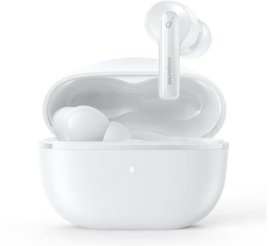 Slika izdelka: Slušalke brezžične Anker ušesne z mikrofonom BT Soundcore Life Note 3i bele USB-C ohišje IPX5 (A3983G22)