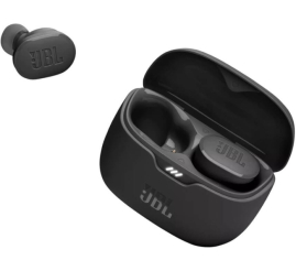 Slika izdelka: Slušalke brezžične JBL ušesne z mikrofonom BT Tune Buds TWS črne z mikrofonom (JBLTBUDSBLK)
