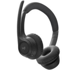 Slika izdelka: Slušalke brezžične Logitech naglavne z mikrofonom BT Zone 300 črne (981-001407)