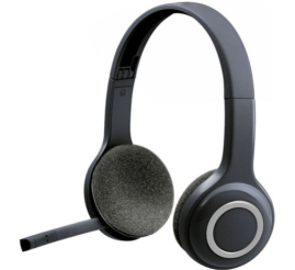 Slika izdelka: Slušalke Logitech H600 z mikrofonom - brezžične (981-000342)