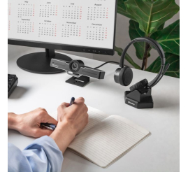 Slika izdelka: Sandberg Wireless Office Headset Pro+ brezžične naglavne slušalke