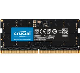 Slika izdelka: SO-DIMM DDR5 16GB 4800MHz CL40 Single (1x16GB) Crucial 1,1V (CT16G48C40S5)
