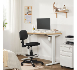 Slika izdelka: SONGMICS električen Sit/Stand okvir za mizo bel, LSD010W01V1