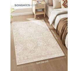 Slika izdelka: SONGMICS HOME Nedrseča preproga v barvi kapučina