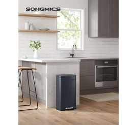 Slika izdelka: SONGMICS Kuhinjski koš za smeti, 30 litrov siv