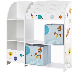 Slika izdelka: SONGMICS organizator igrač in knjig bel, GKR42WT