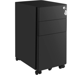 Slika izdelka: SONGMICS Pisarniška omarica na kolesih OFC030B01