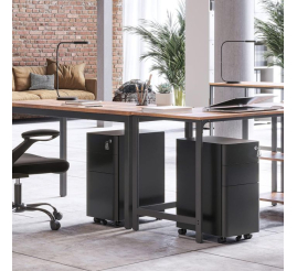 Slika izdelka: SONGMICS Pisarniška omarica na kolesih OFC030B01