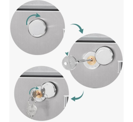 Slika izdelka: SONGMICS poštni nabiralnik GMB020S02