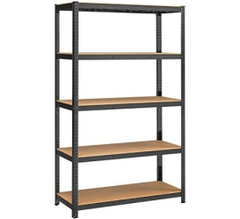 Slika izdelka: SONGMICS Regal 60 x 120 x 200 cm rjavo-črna, GLR060B01