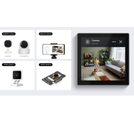 Slika izdelka: SONOFF centralna nadzorna enota NSPanel86 PRO, črna