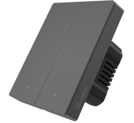 Slika izdelka: SONOFF pametno stensko stikalo Wi-Fi M5-2C-80, dvojno