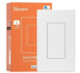 Slika izdelka: SONOFF pametno stensko stikalo ZBM5-1C-120W