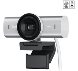 Slika izdelka: Spletna kamera Logitech MX Brio 8,5MP 4K UHD 30FPS 90° USB-C siva Autofokus 4xZoom dvojni mikrofon Web kamera (960-001554)
