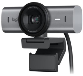 Slika izdelka: Spletna kamera Logitech MX Brio 8,5MP 4K UHD 30FPS 90° USB-C grafitna Autofokus 4xZoom dvojni mikrofon (960-001559)