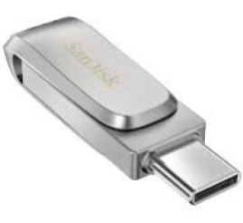 Slika izdelka: Spominski ključek  1TB USB 3.1 SanDisk Ultra Dual Drive Luxe USB Type-C 150MB/s (SDDDC4-1T00-G46) -srebrn