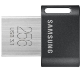 Slika izdelka: Spominski ključek 256GB USB 3.1 Samsung FIT Plus 400MB/s plastičen micro črn (MUF-256AB/APC)