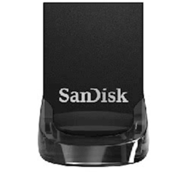 Slika izdelka: Spominski ključek 512GB USB 3.1 Sandisk Ultra FIT 130MB/s kovinski s pokrovčkom črn (SDCZ430-512G-G46)
