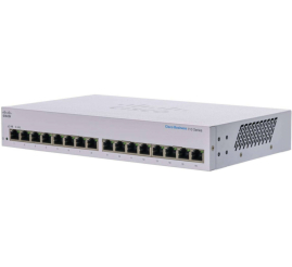 Slika izdelka: STIKALO 16-PORT Cisco CBS110 10/100/1000 UnManaged (CBS110-16T-EU)