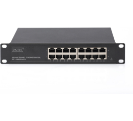 Slika izdelka: STIKALO 16-PORT Digitus 100/1000 Rack (DN-80115)