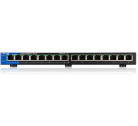 Slika izdelka: STIKALO 16-PORT Linksys 100/1000 PoE (LGS116P-EU)
