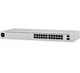 Slika izdelka: STIKALO 24-PORT + 2x SFP Ubiquiti 10/100/1000 (USW-24-EU)