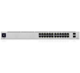 Slika izdelka: STIKALO 24-PORT 2xSFP Ubiquiti Gen2 100/1000 PoE+ Managed (USW-24-POE)