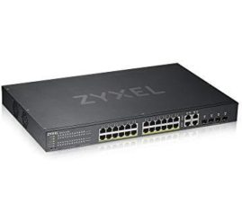 Slika izdelka: STIKALO 24-PORT + 4x SFP ZyXEL GS1920-24HPv2 PoE+ Managed Rackmount (GS192024HPV2-EU0101F)