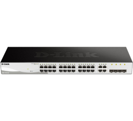 Slika izdelka: STIKALO 24-PORT D-link 100/1000 (DGS-1210-28)