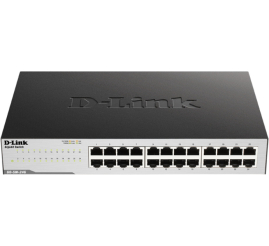 Slika izdelka: STIKALO 24-PORT D-link 100/1000 (GO-SW-24G/E)